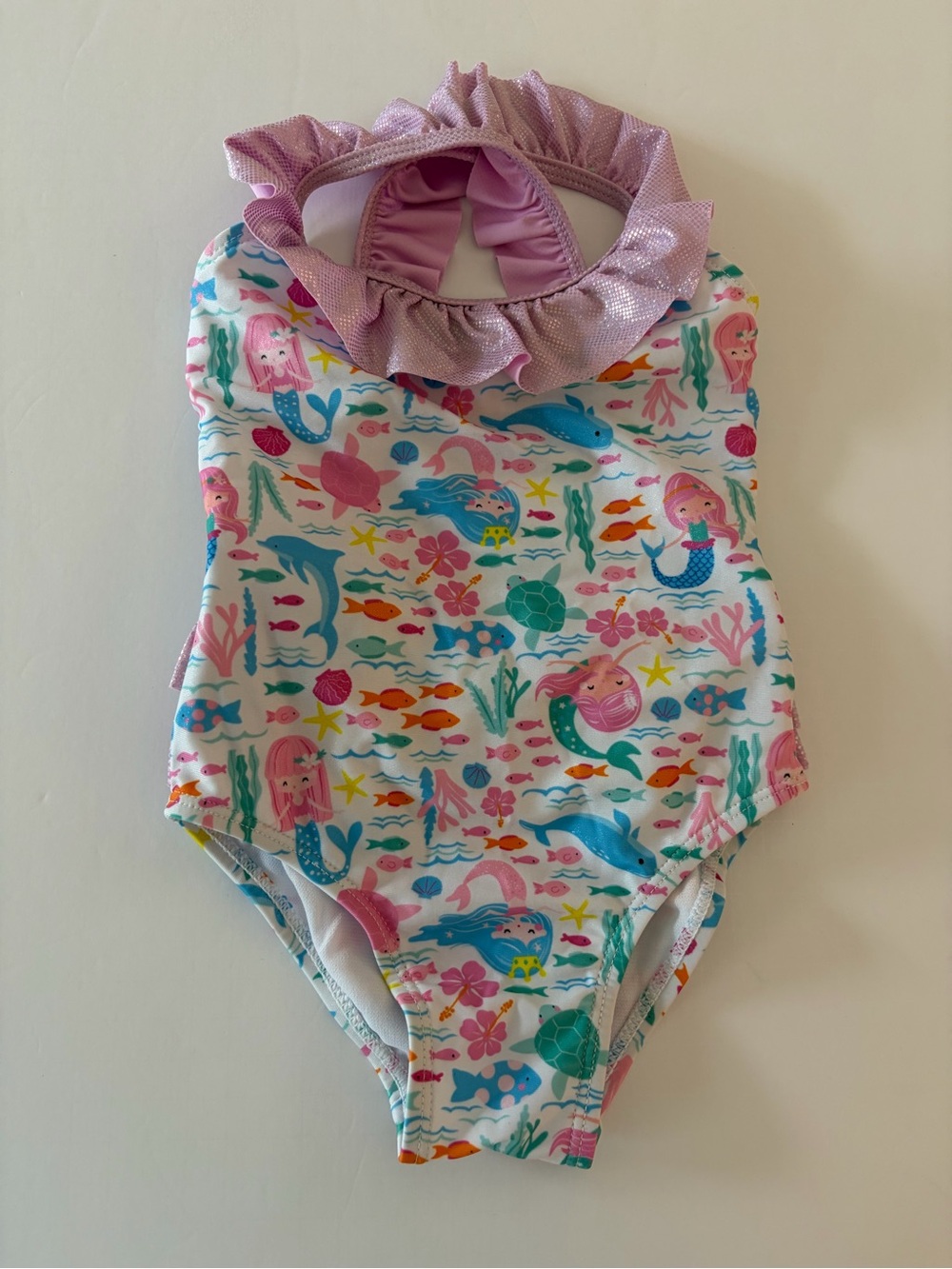 Flap Happy Mindy Crossback Swimsuit Fantasea Size 2T Swim Beach Summer Cute